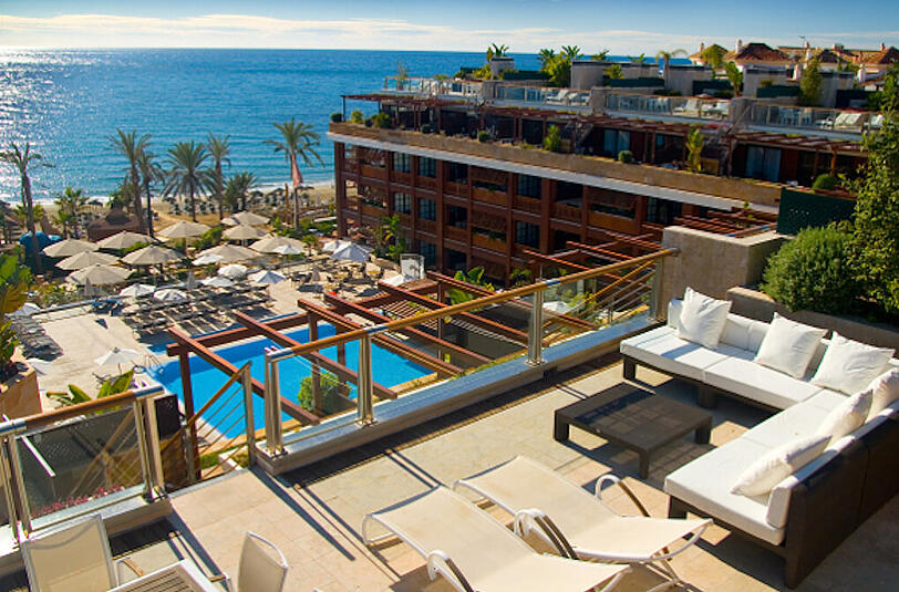 Das Gran Hotel Guadalpin Banus - fünf Sterne für den TSV 1860.