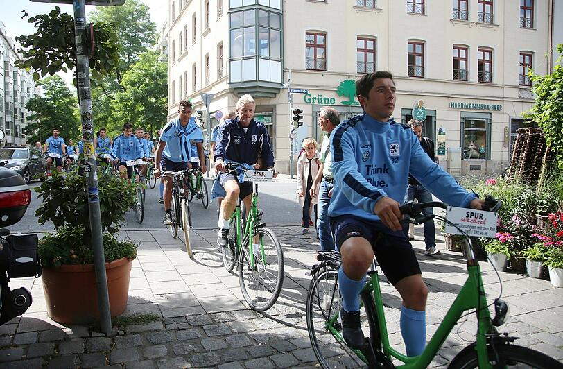 Die Bilder von der Radtour des TSV 1860.