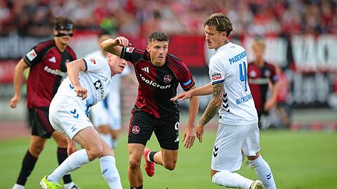 Der 1. FC Nürnberg hat den ersten Punkt in dieser Zweitliga-Saison erkämpft.