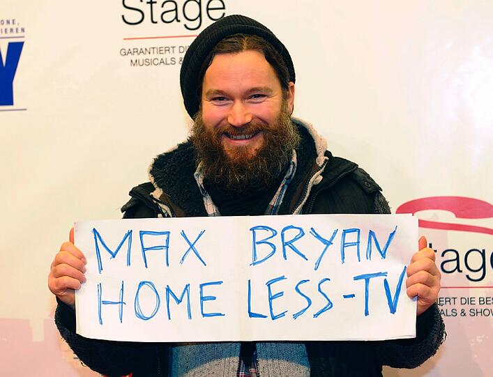 Der Obdachlose Max Bryan