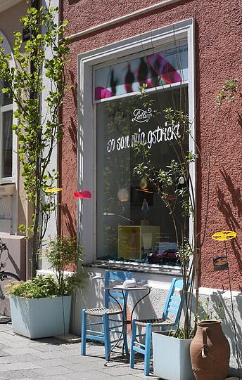 Die alte Schwanthalerhöhe &ndash; hier ein schnuckeliger Laden in der Schießstättstraße.