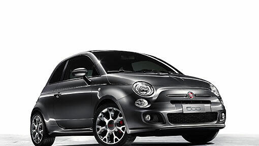Außen und innen auf Sportwagen getrimmt: der Fiat 500S. Außen und innen auf Sportwagen getrimmt: der Fiat 500S.