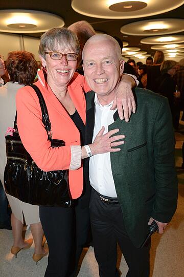Arno Hartung mit Frau Anita