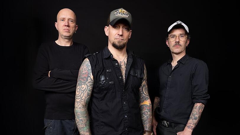 Jon Larsen, Michael Poulsen und Kaspar Boye Larsen (v.l.) veröffentlichen neue Musik.