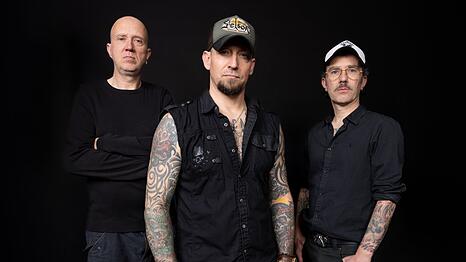 Jon Larsen, Michael Poulsen und Kaspar Boye Larsen (v.l.) veröffentlichen neue Musik.