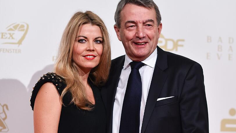 DFB-Präsident Wolfgang Niersbach kam in Begleitung von Marion Popp. DFB-Präsident Wolfgang Niersbach kam in Begleitung von Marion Popp.