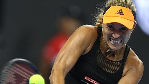Angelique Kerber beendete ihre bescheidenen Tennis-Saison.