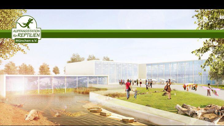 So könnte die neue Station für die Reptilien aussehen.