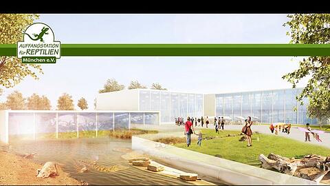 So könnte die neue Station für die Reptilien aussehen.