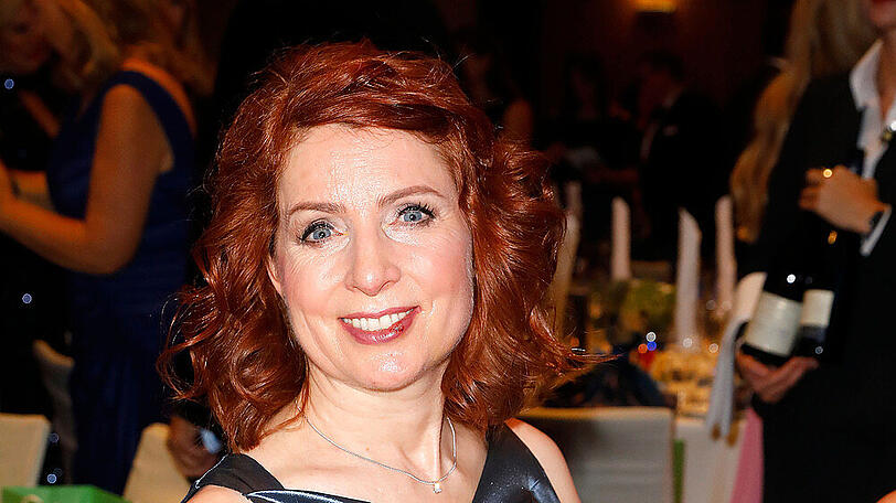 Monica Lierhaus im November 2019 bei der Dolphins Aid Gala Night in Düsseldorf.