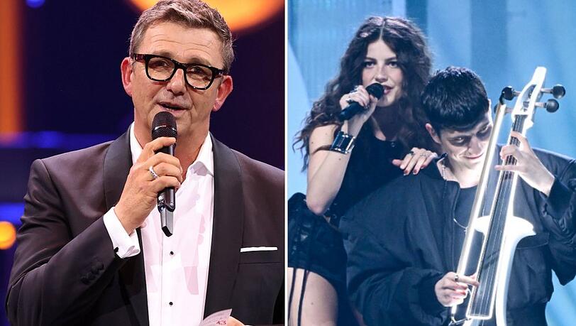 "Bergdoktor"-Star Hans Sigl und die Vorjahresteilnehmer Abor & Tynna werden beim deutschen Vorentscheid zu sehen sein. "Bergdoktor"-Star Hans Sigl und die Vorjahresteilnehmer Abor & Tynna werden beim deutschen Vorentscheid zu sehen sein.