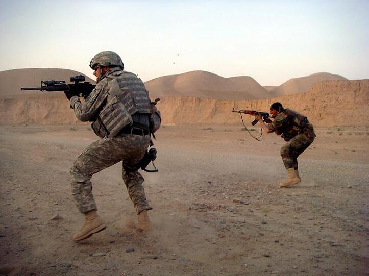US-Soldaten während eines Einsatzes gegen Taliban in Afghanistan. (Archivfoto)