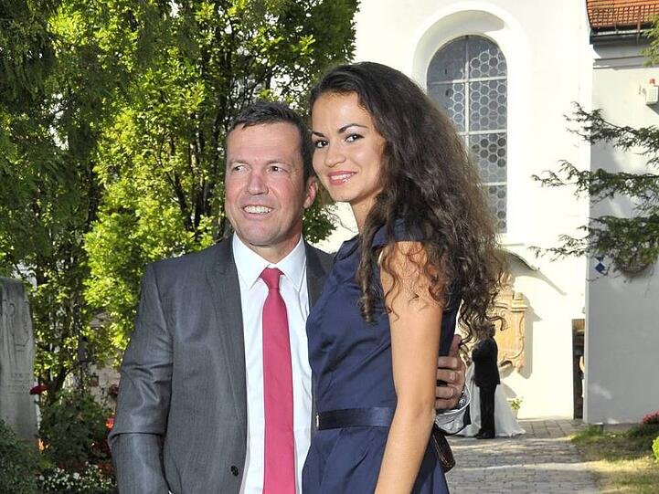 Frischgebackene Eltern: Lothar Matthäus und Anastasia Klimko