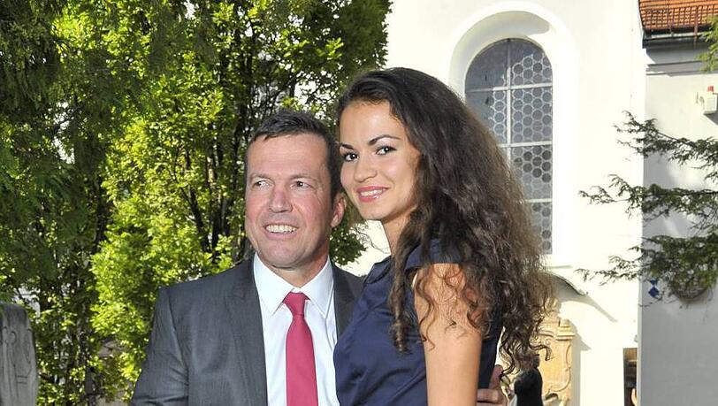Frischgebackene Eltern: Lothar Matthäus und Anastasia Klimko Frischgebackene Eltern: Lothar Matthäus und Anastasia Klimko
