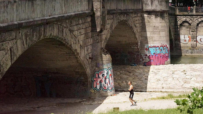 An vielen verschiedenen Orten in München ist Graffiti-Kunst zu sehen.