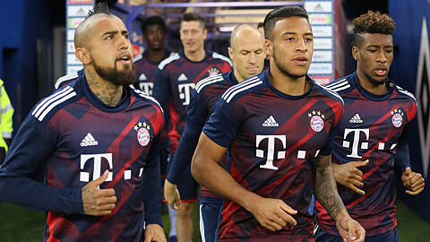 Vorbild und Nachfolger: Arturo Vidal (li.) und Corentin Tolisso.