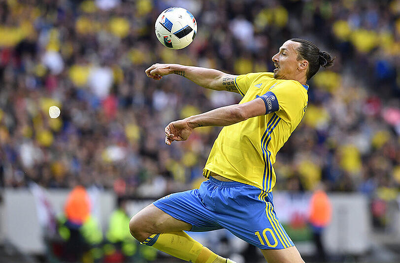 "Der größte Druck lastet auf meinen Schultern, und ich will den Druck so gut es geht vom Team nehmen", sagt Zlatan Ibrahimovic.