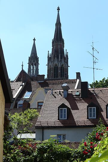 Über den Dächern des ehemaligen Arbeiterviertels.