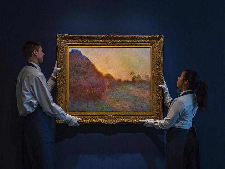 "Meules" des Künstlers Claude Monet.