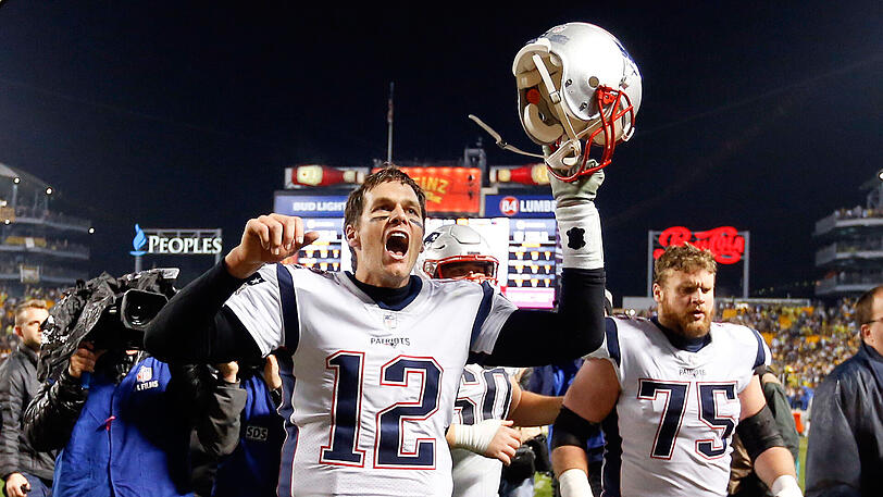 Steht erneut in den Playoffs: Patriots-Quarterback Tom Brady.