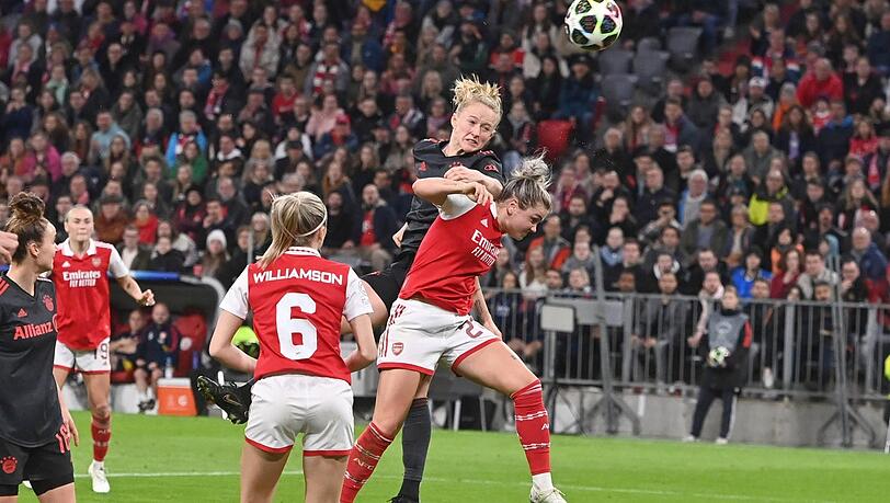 Schüllerts in London erneut? Lea Schüller traf im Hinspiel zum entscheidenden 1:0. Für TV-Expertin Julia Simic ist die Bayern-Stürmerin im Frauen-Fußball eine echte Rarität