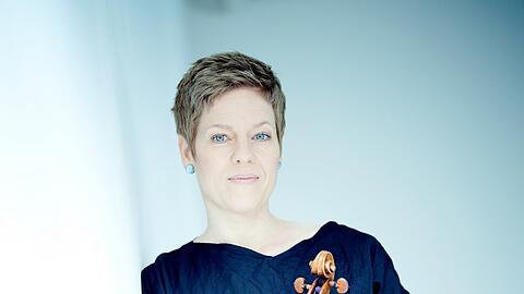 Die 1972 in Esslingen geborene Geigerin Isabelle Faust.
