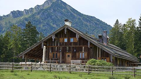 Die Saurüsselalm. Am 20. Dezember wird der Betrieb vorübergehend eingestellt.
