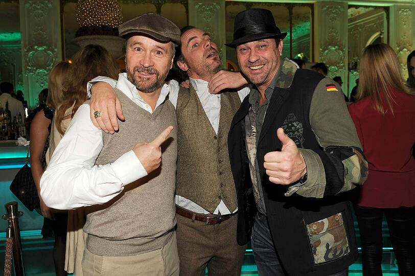 Thomas Darchinger, John Friedmann und Michel Guillaume (v. li.)