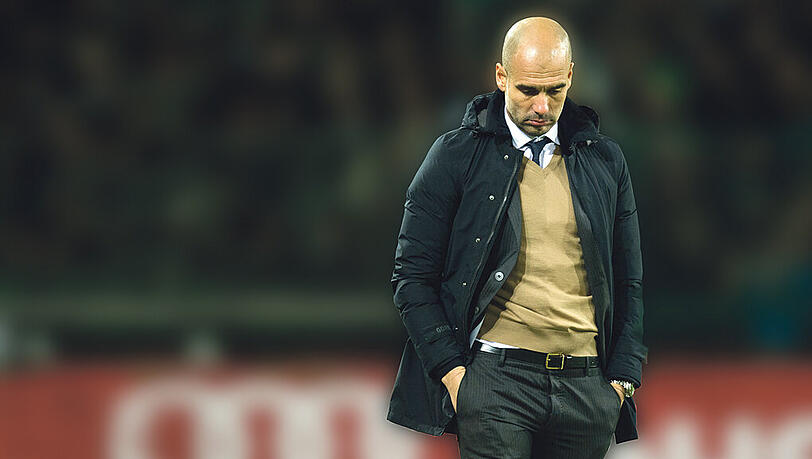 Ein nächster Karriereschritt? Vermutlich England: Bayerns Trainer Pep Guardiola. Ein nächster Karriereschritt? Vermutlich England: Bayerns Trainer Pep Guardiola.