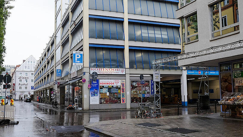 So sah das Alpina-Parkhaus am Stachus aus. So sah das Alpina-Parkhaus am Stachus aus.
