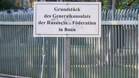 Das russische Generalkonsulat in Bonn wird zum 18. September geschlossen.