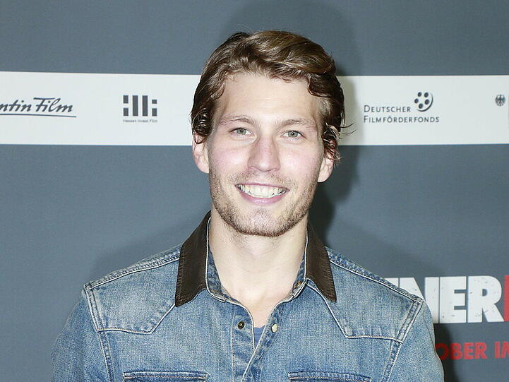 Raúl Richter bei der Premiere von "Männerhort" in Berlin
