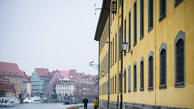 Die Justizvollzugsanstalt am Ufer der Regnitz in Bamberg soll bald ausgedient haben. Die Justizvollzugsanstalt am Ufer der Regnitz in Bamberg soll bald ausgedient haben.