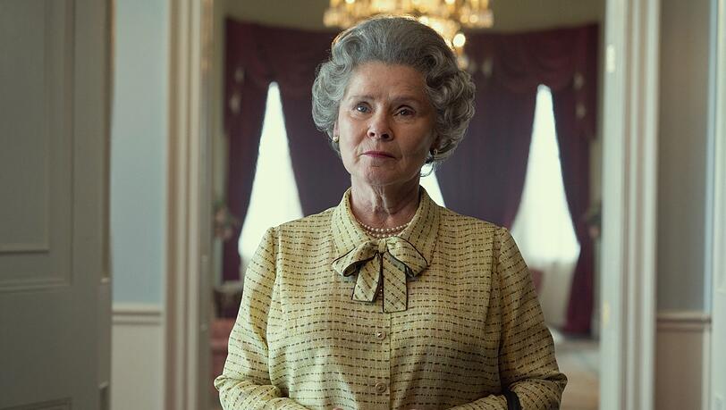 Imelda Staunton spielt in der fünften Staffel der Netflix-Serie "The Crown" Königin Elizabeth II. Die neuen Folgen starten im November.
