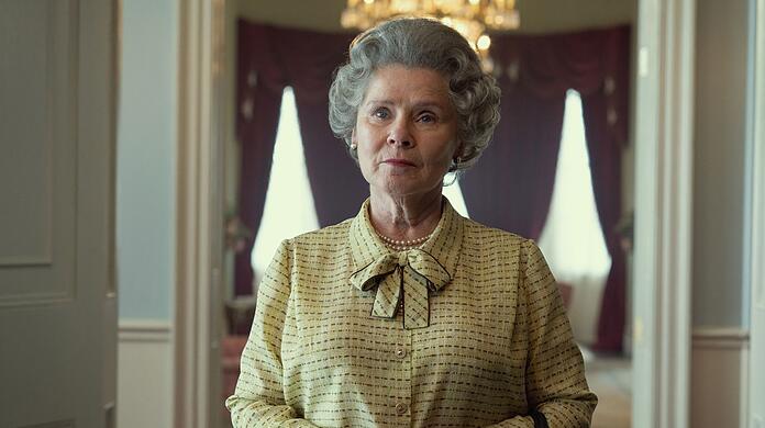 Imelda Staunton spielt in der fünften Staffel der Netflix-Serie "The Crown" Königin Elizabeth II. Die neuen Folgen starten im November.