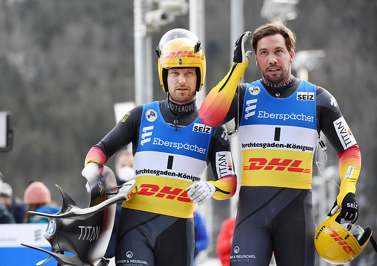 Erfolgs-Doppel: Arlt und Wendl sind Olympiasieger.