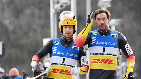 Dominieren den Rodelsport: Tobias Arlt und Tobias Wendl.