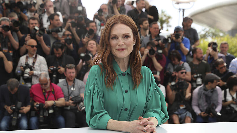 Schauspielerin Julianne Moore posiert beim Photocall für den Film "Wonderstruck".