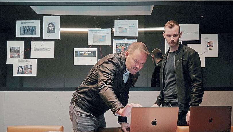 Leo Martin (l.) und sein Kollege Patrick Rottler.