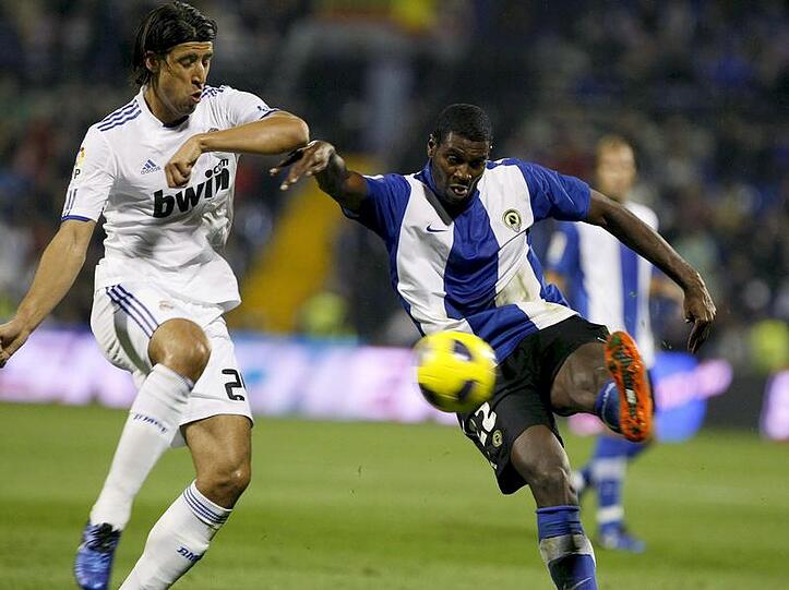Neu-Madrilene Sami Khedira (l,)