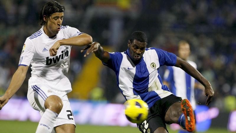 Neu-Madrilene Sami Khedira (l,) Neu-Madrilene Sami Khedira (l,)