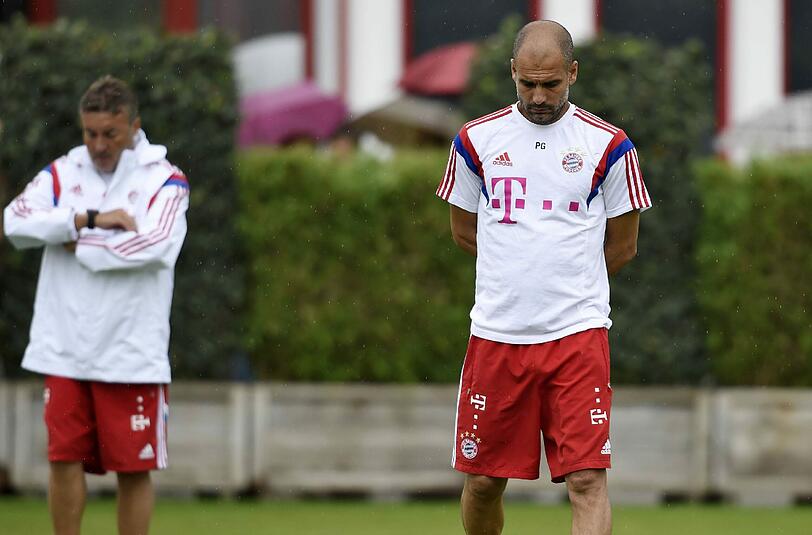 Pep Guardiola spürt den Leistungsdruck bei Bayern.