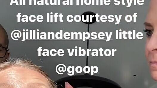 Gwyneth Paltrow: Erst Massage, dann Gesichts-Vibrator. Gwyneth Paltrow: Erst Massage, dann Gesichts-Vibrator.