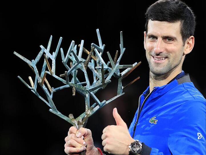 Novak Djokovic hat in Paris das Finale gegen Denis Shapovalov gewonnen.