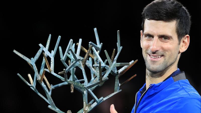 Novak Djokovic hat in Paris das Finale gegen Denis Shapovalov gewonnen. Novak Djokovic hat in Paris das Finale gegen Denis Shapovalov gewonnen.