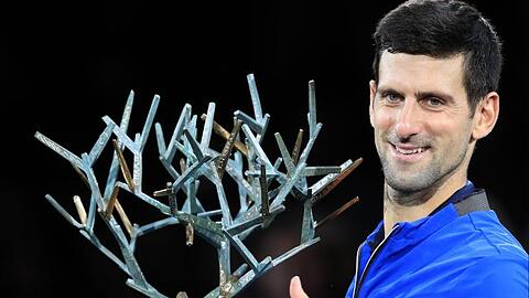 Novak Djokovic hat in Paris das Finale gegen Denis Shapovalov gewonnen.