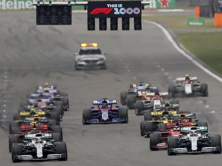 Das Rennen in China war das 1000. Rennen der Formel-1-Geschichte.