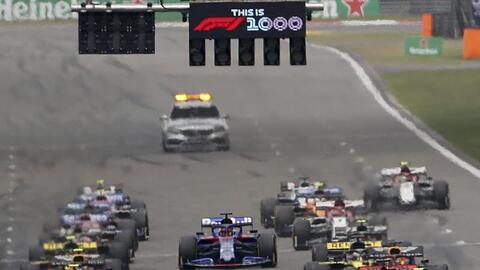 Das Rennen in China war das 1000. Rennen der Formel-1-Geschichte.
