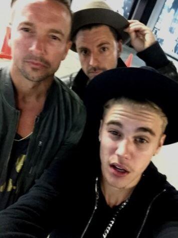Teenie-Star Justin Bieber im Selfie-Wahn.