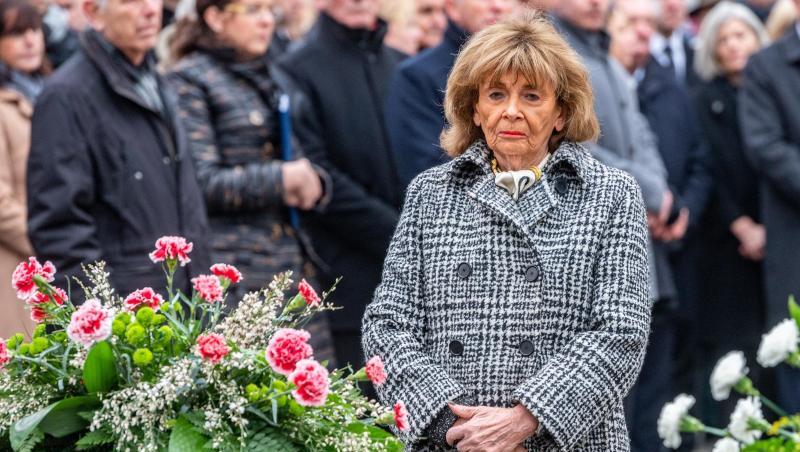 Charlotte Knobloch nimmt an einem Gedenkakt für die Opfer des Nationalsozialismus teil. Foto: Armin Weigel/dpa/Archivbild
